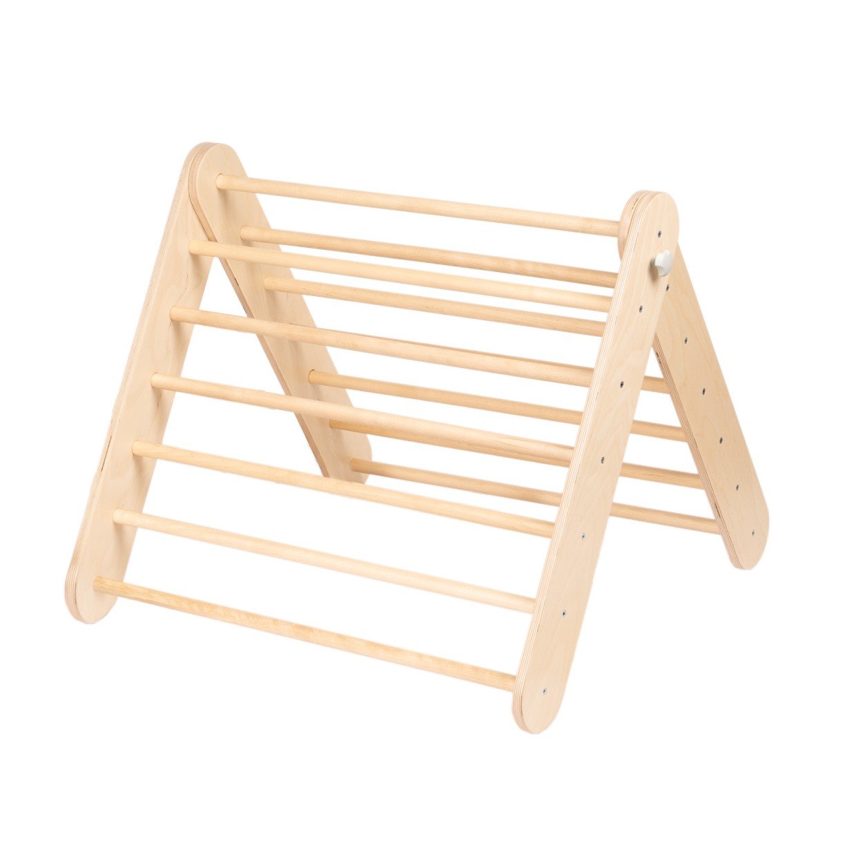 Vaikiškas laipiojimo trikampis - sienelė 2in1 | Natūralios spalvos - Image 6