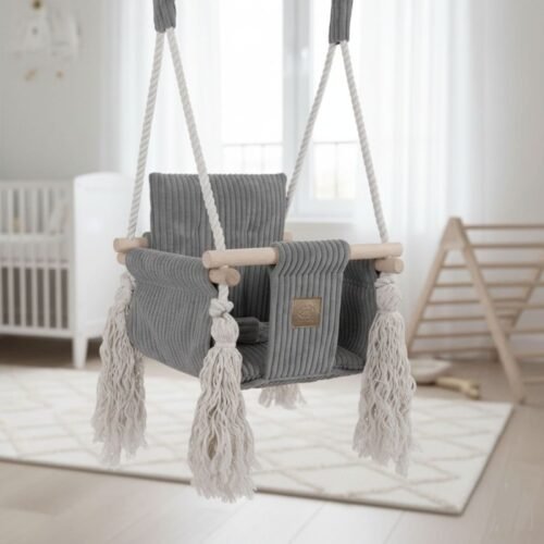 pilkos kudikiu supynes