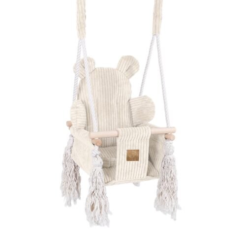indoor-baby-swing-teddy-ecru-189134b3.jpg Vaikiškos vidaus sūpynės | Meškiuko ausytės | Smėlio spalva