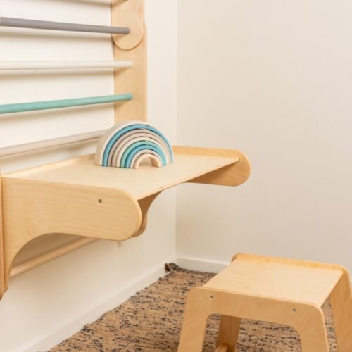 Staliukas ir kėdutė | Laipiojimo trikampio - sienelės priedas