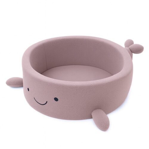 foam-baby-ball-pit-without-balls-whale-raspberry-glaze-pink-boucle-2995ea97.jpg Kamuoliukų baseinas Banginis | Pudrinė rožinė | Bouclé audinys